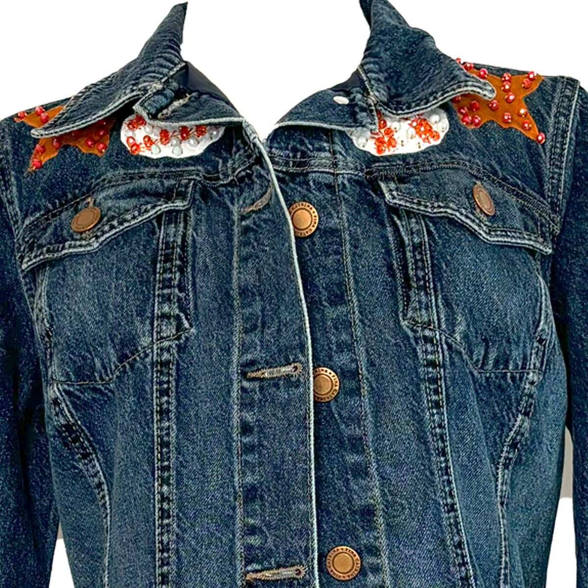 Retro Astros Denim Jacket XL