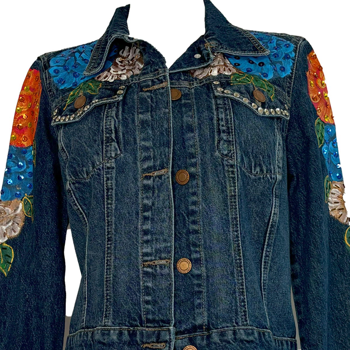 Home Plate Astros Denim Jacket XS