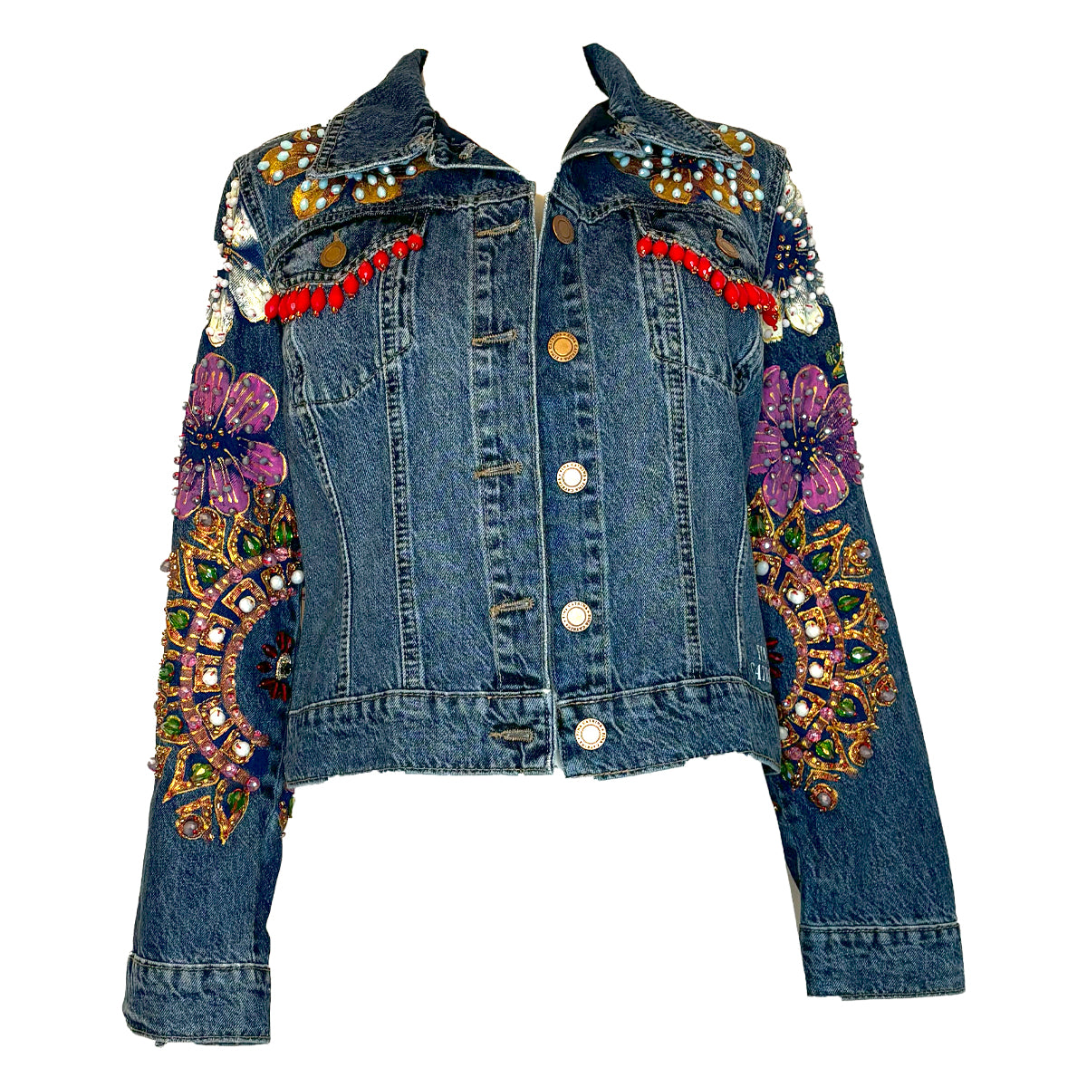 Prehispanic Flower Jacket S