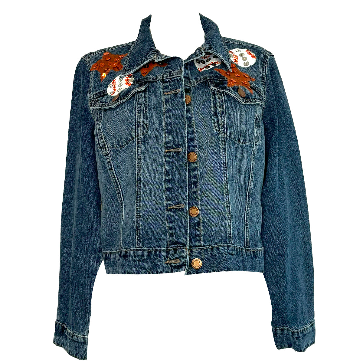 Orbit Astros Denim Jacket M