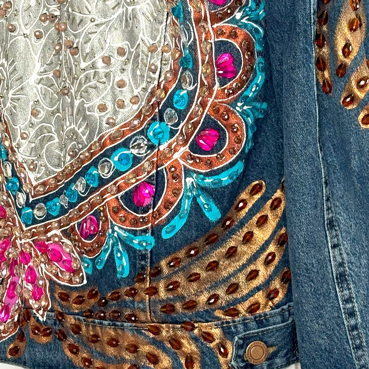 Big Silver Heart Jacket XL sold out