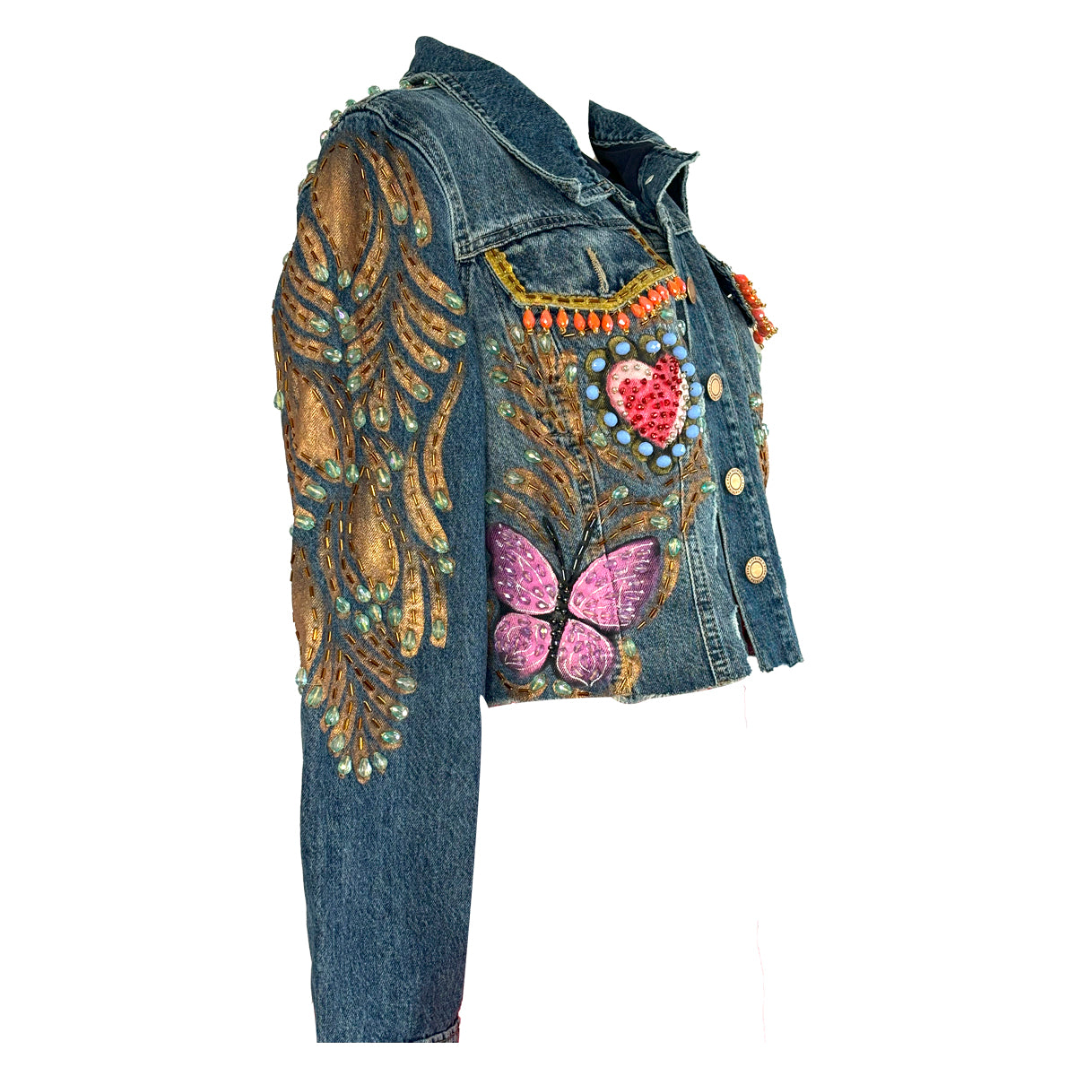 Butterflies And Hearts Jacket L sold out