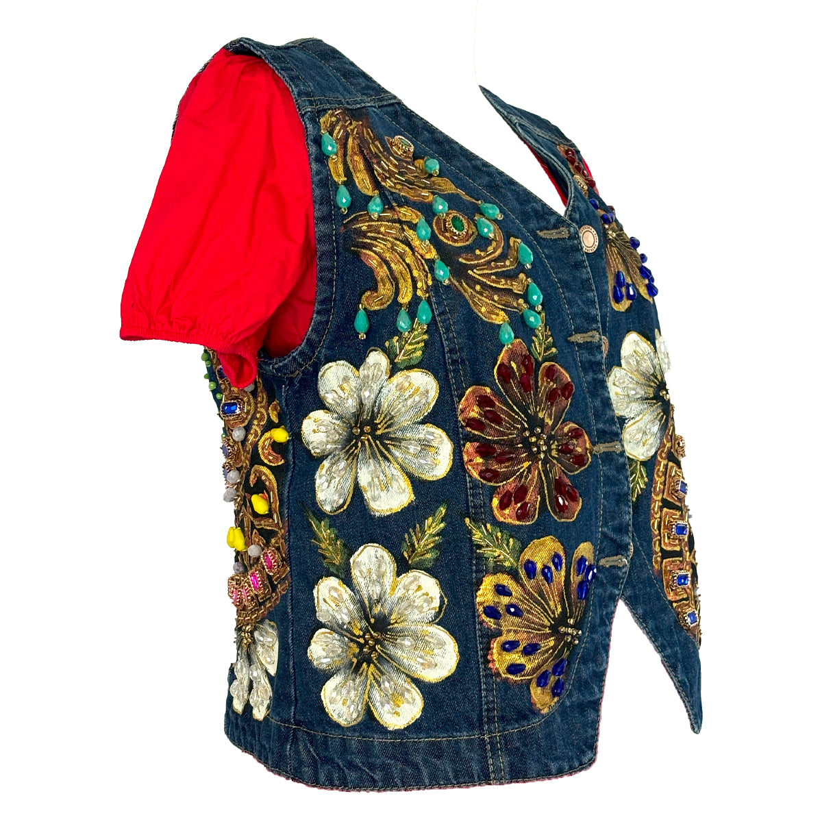 Flower Vest M