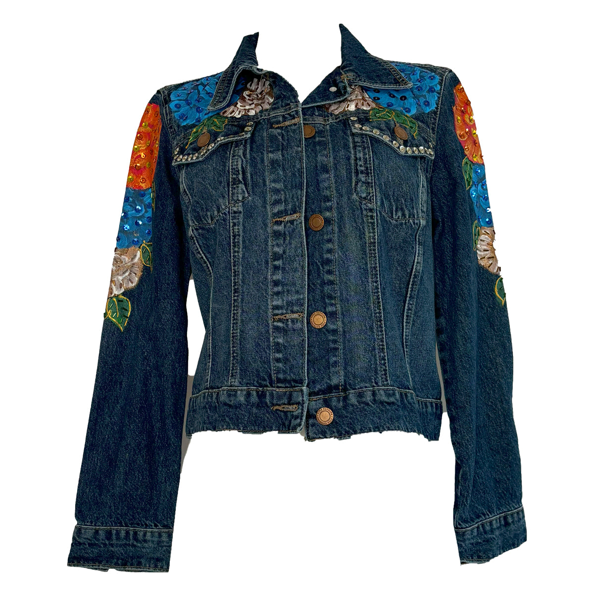 Home Plate Astros Denim Jacket XS