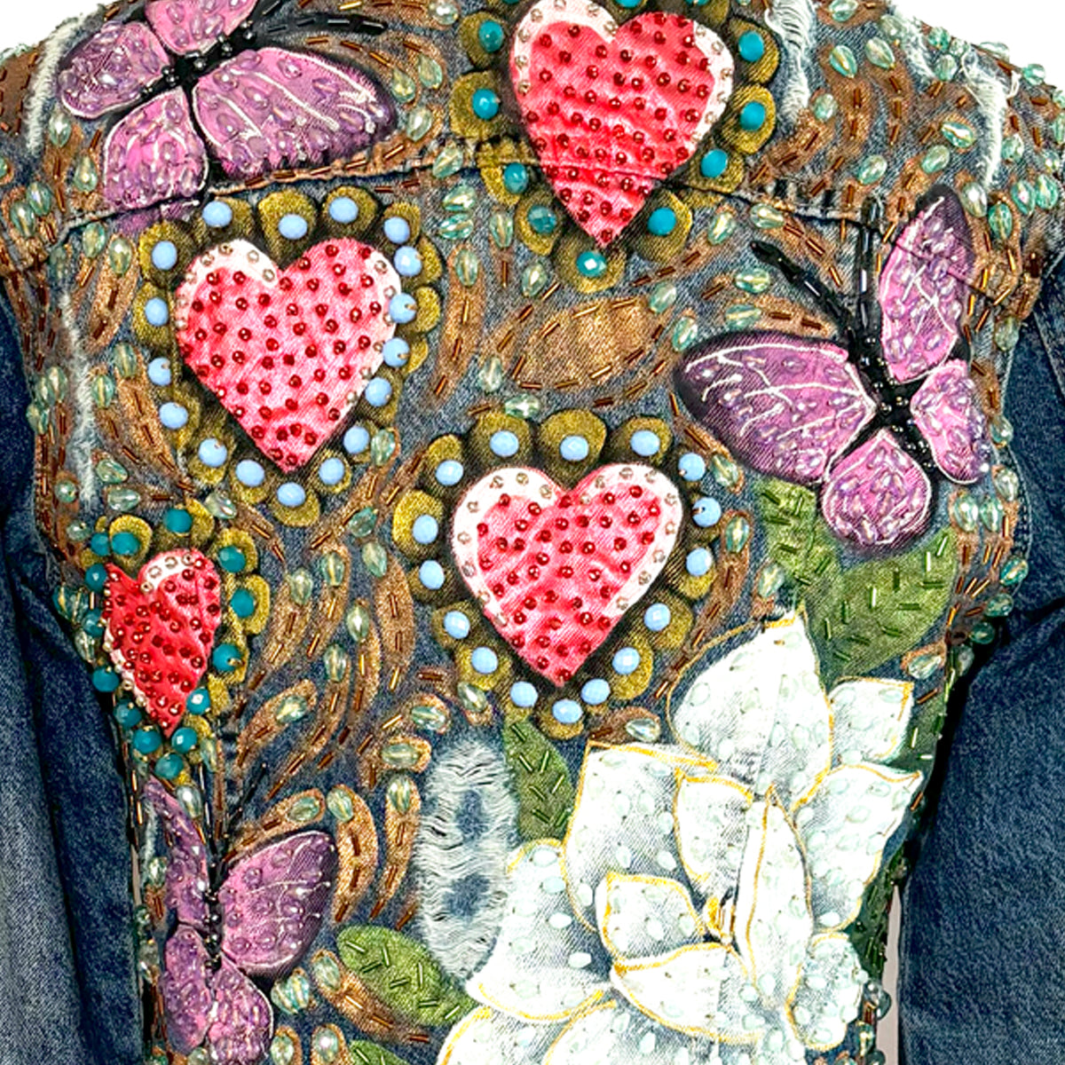 Butterflies And Hearts Jacket L sold out