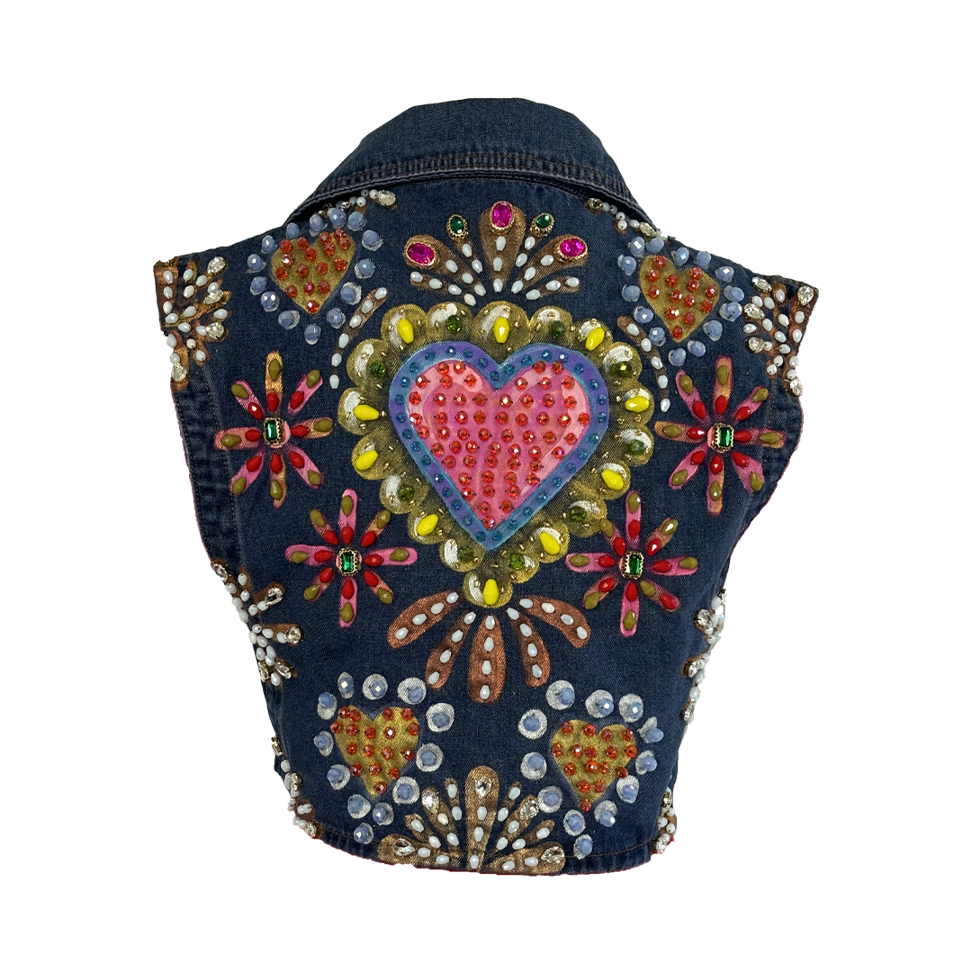 Hearts Vest M SOLD