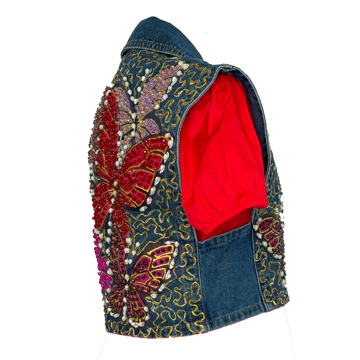 Butterflies Vest L SOLD