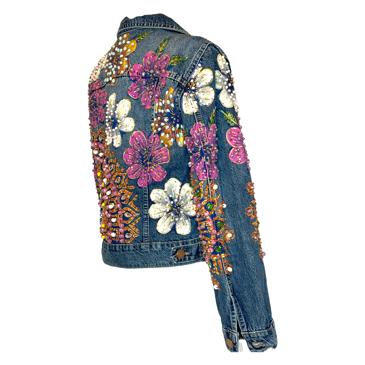 Prehispanic Flower Jacket S