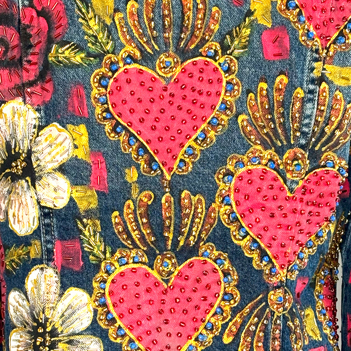 Hearts and Flowers Jacket XL sold out