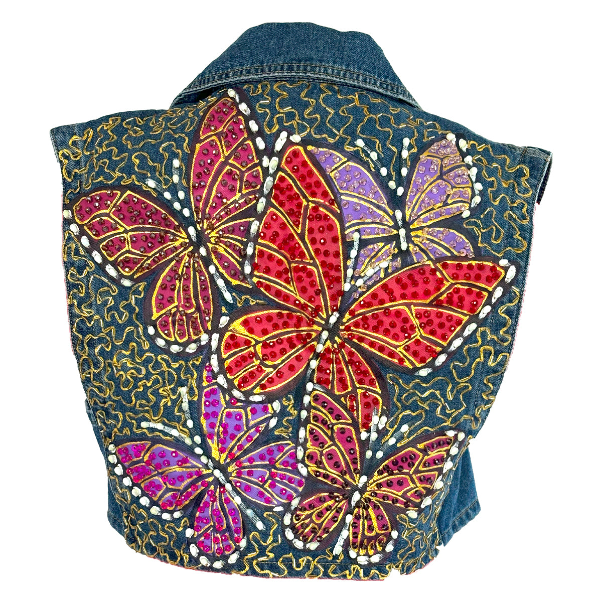 Butterflies Vest L SOLD