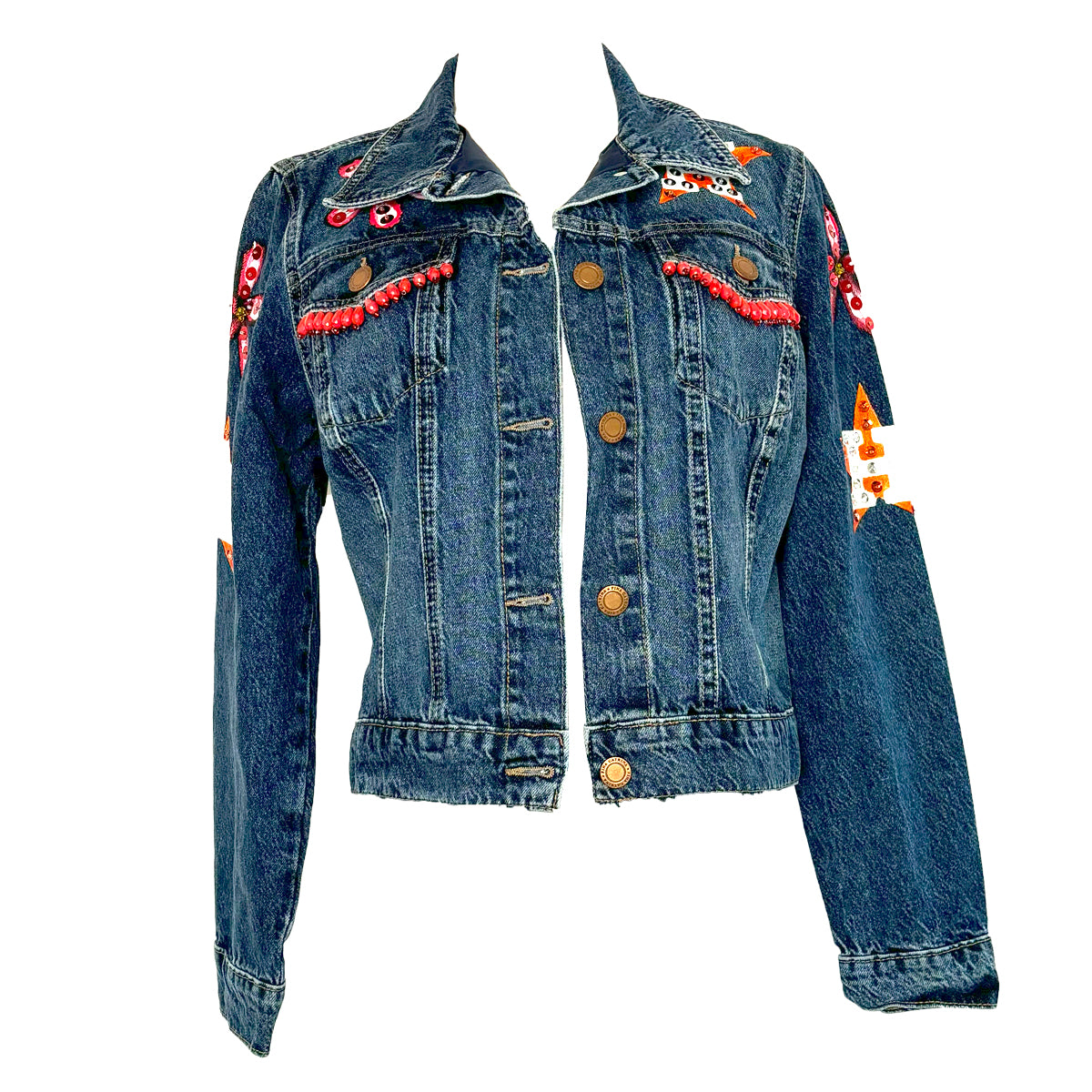 Baseball Astros Denim Jacket XS