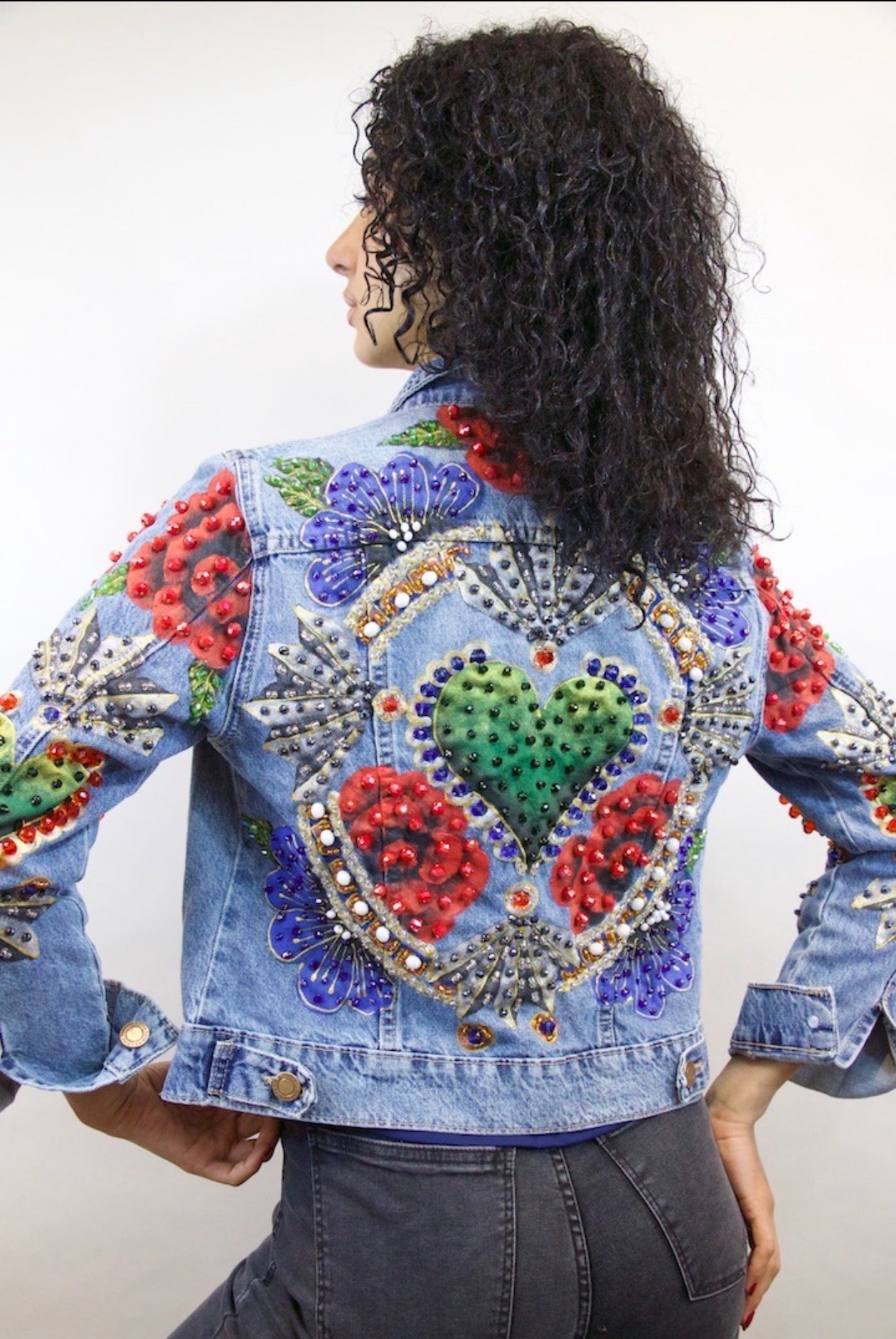 Hearts & Blooms Jacket S