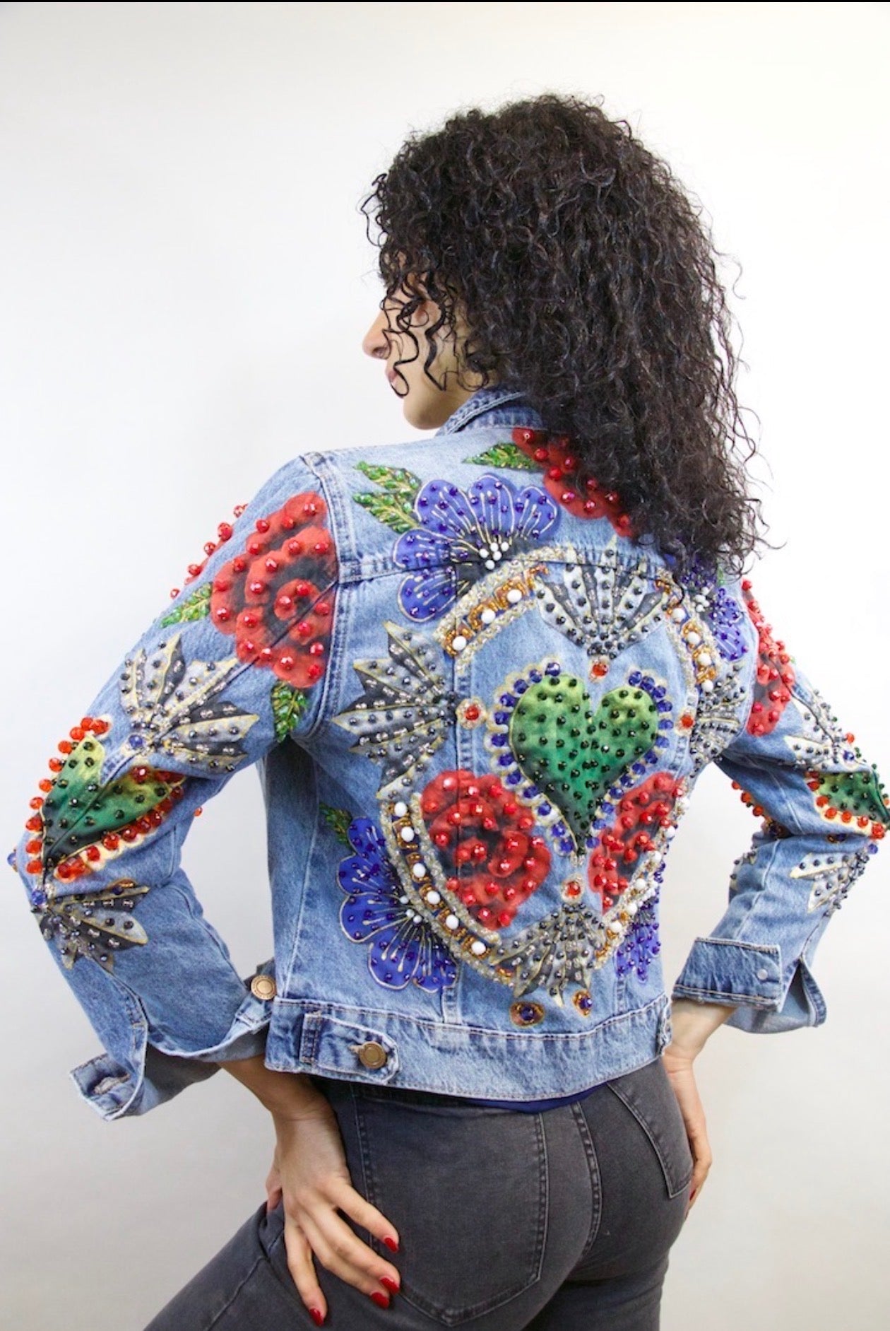 Hearts & Blooms Jacket S