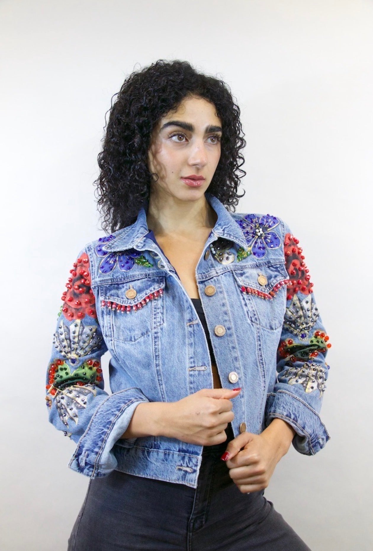 Hearts & Blooms Jacket S