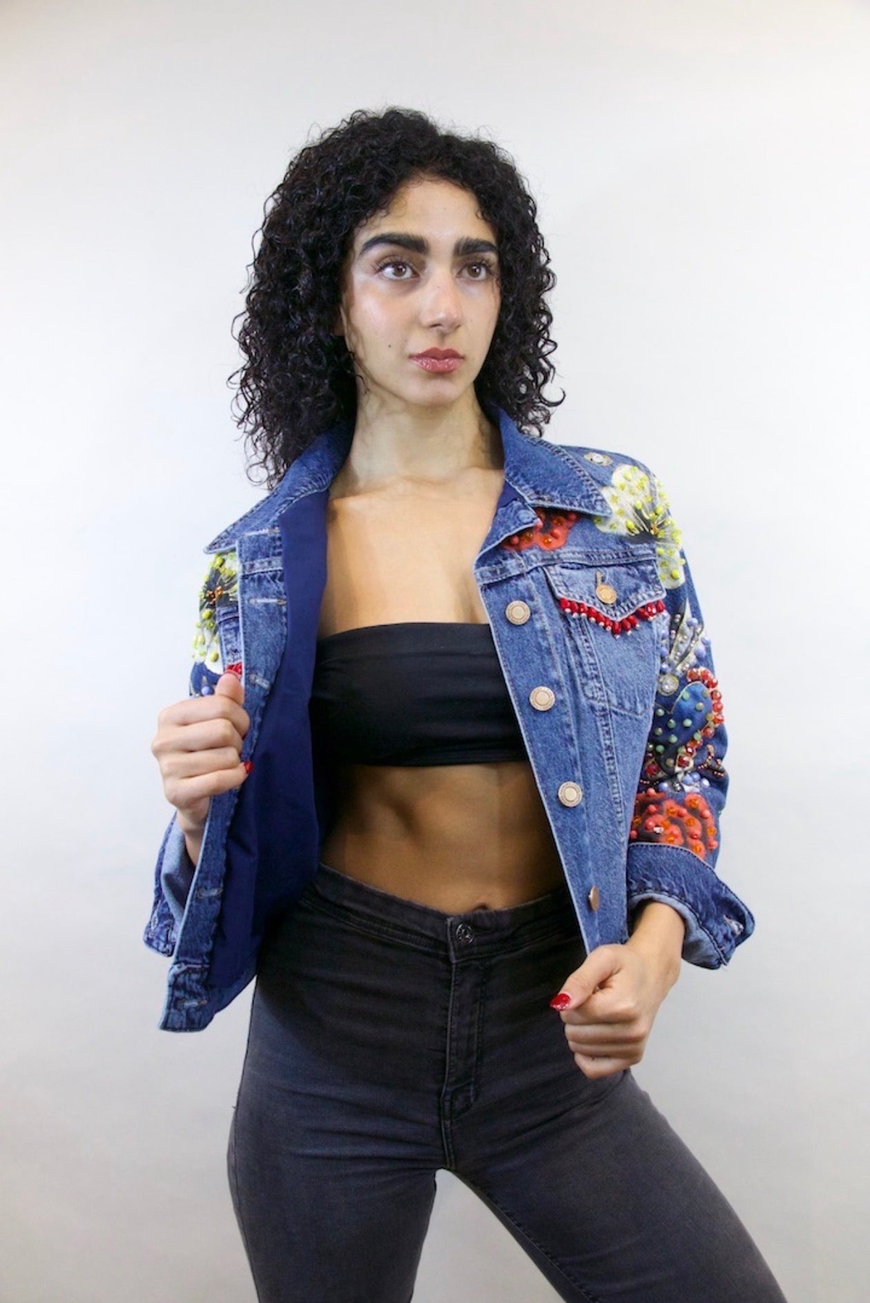 Hearts & Blooms Jacket S