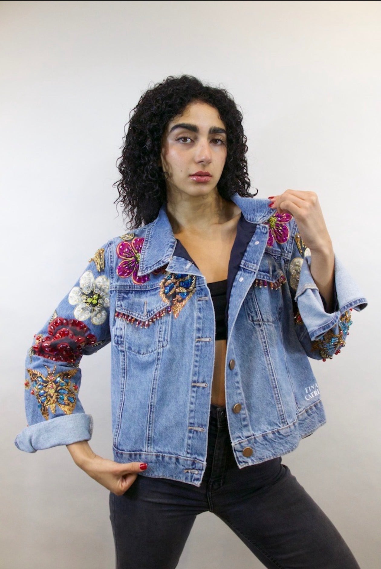 Enchanted Garden Butterfly Jacket XXL