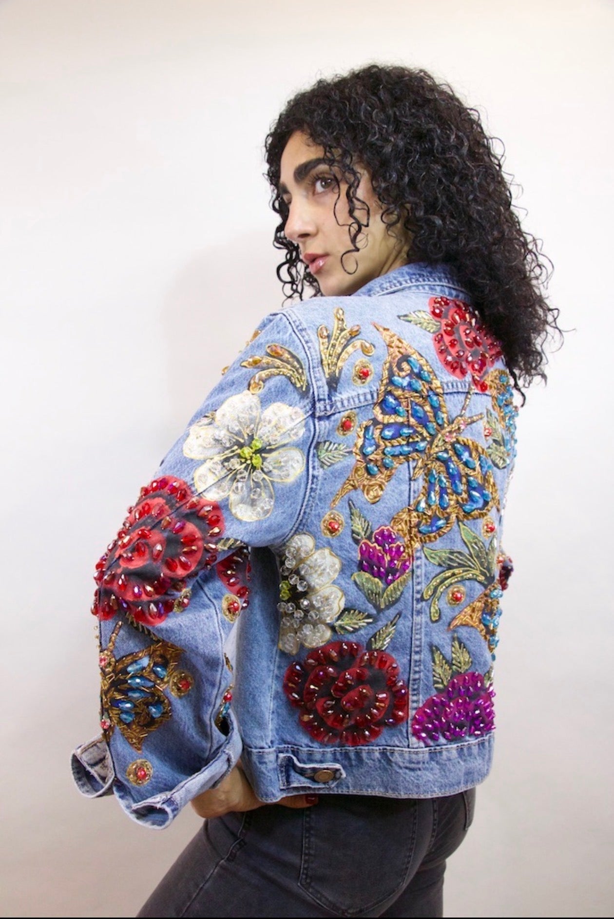 Enchanted Garden Butterfly Jacket XXL