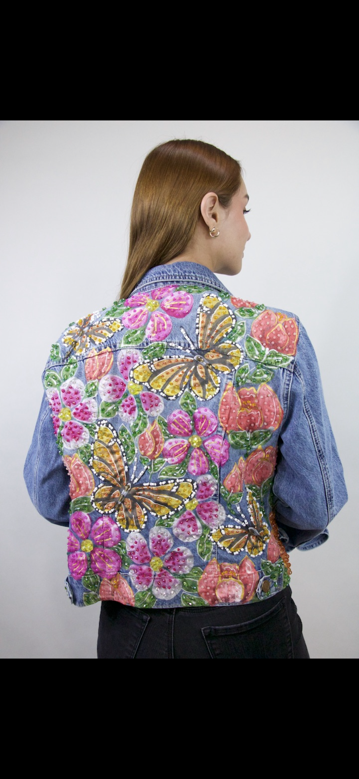 Butterfly Garden Dream Jacket L
