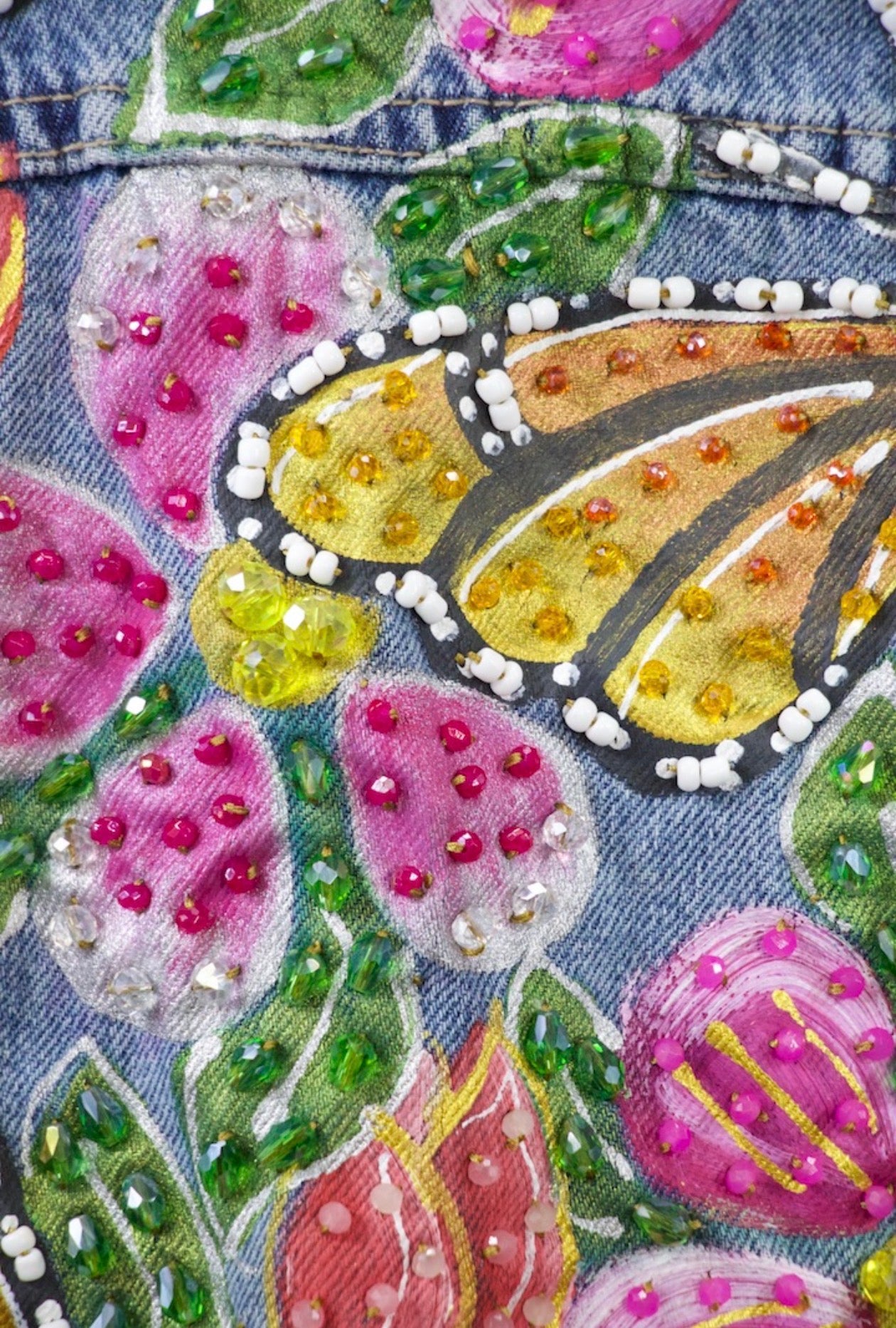 Butterfly Garden Dream Jacket L