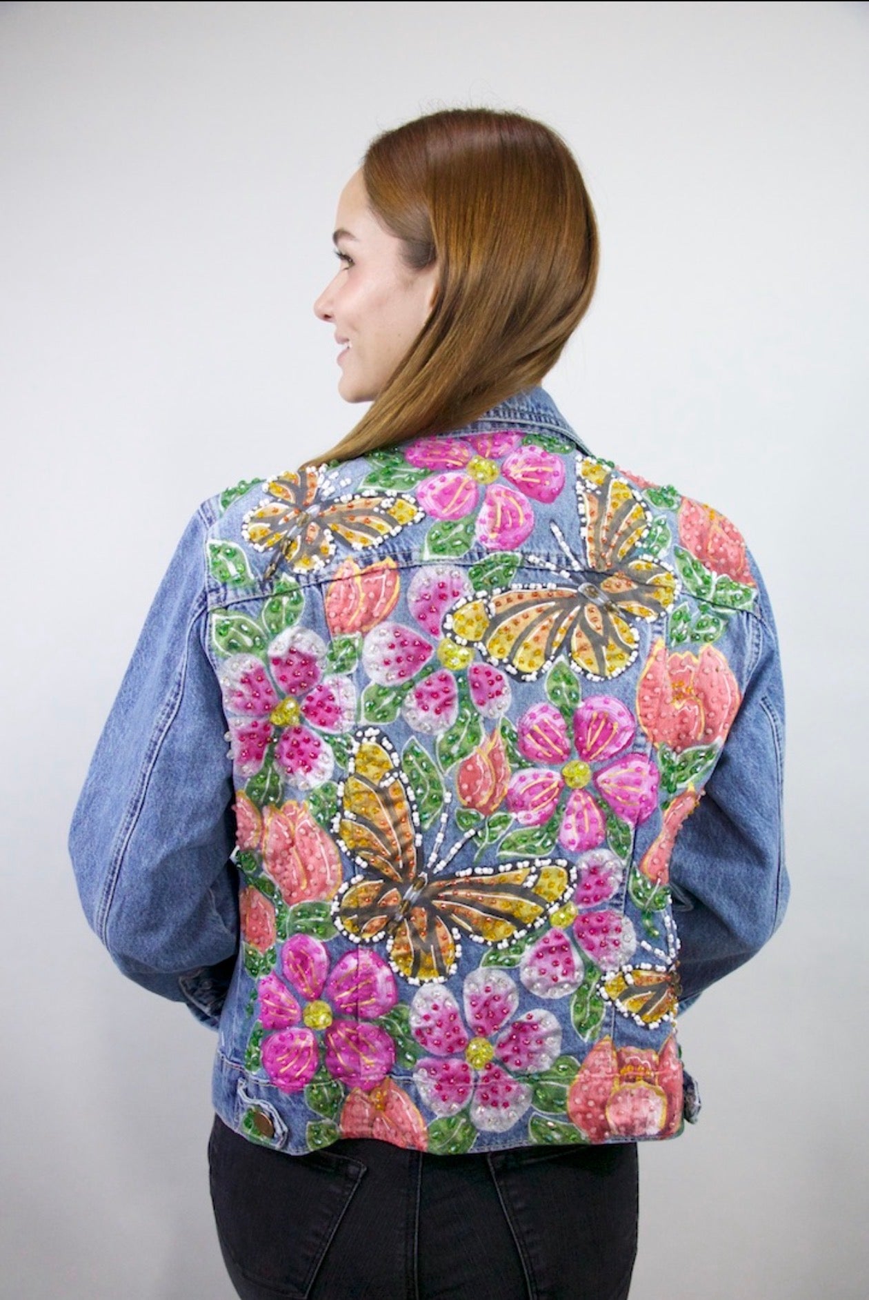 Butterfly Garden Dream Jacket L