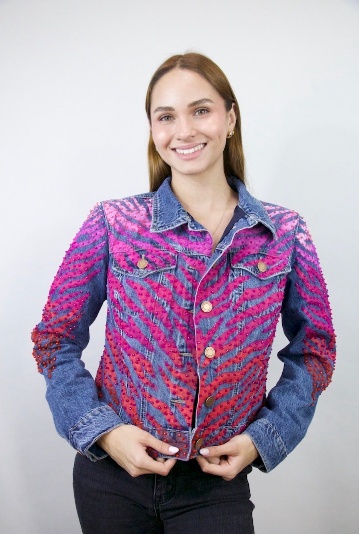 Zebra Glam Jacket S