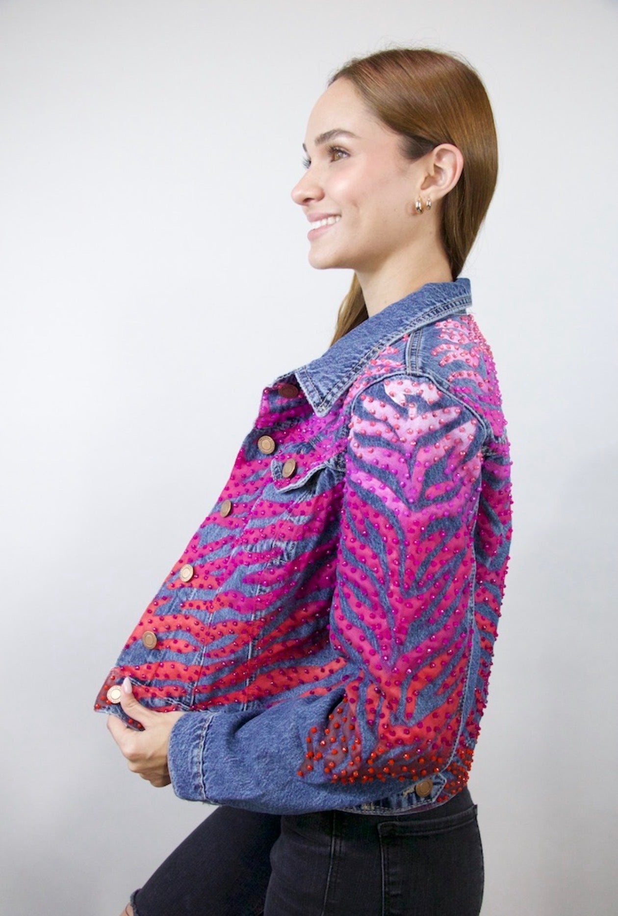 Zebra Glam Jacket S