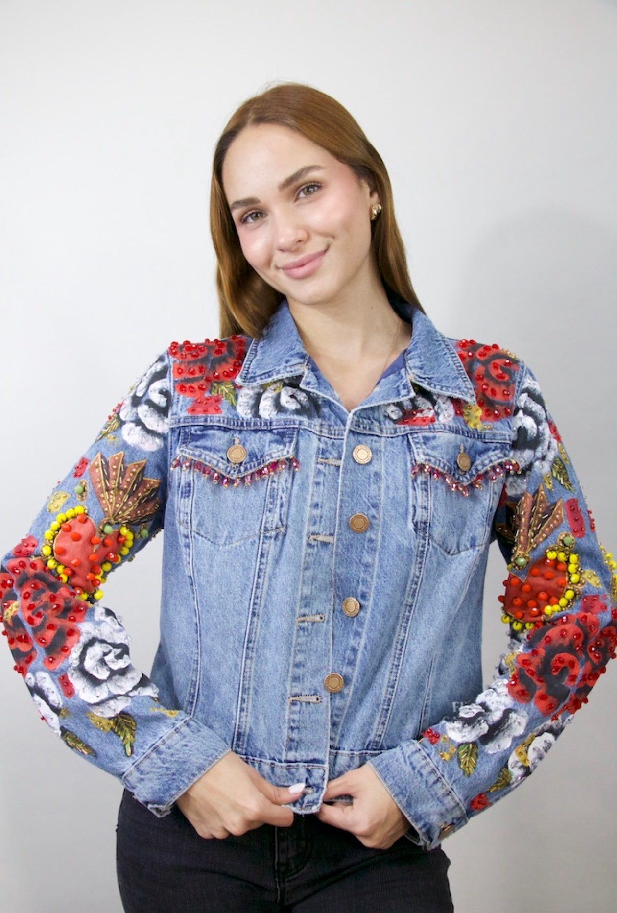 Sacred Hearts Bloom Jacket S