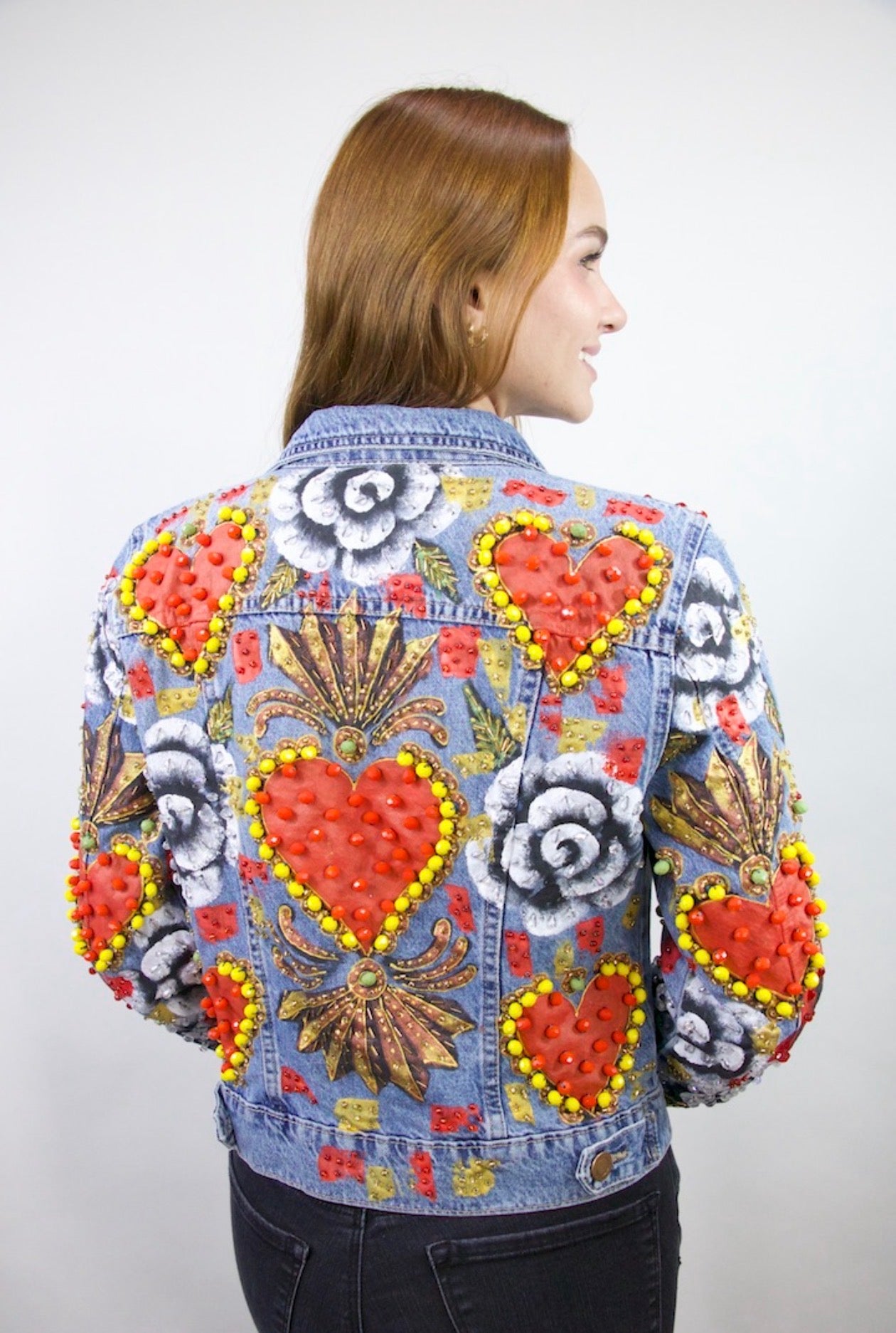 Sacred Hearts Bloom Jacket S