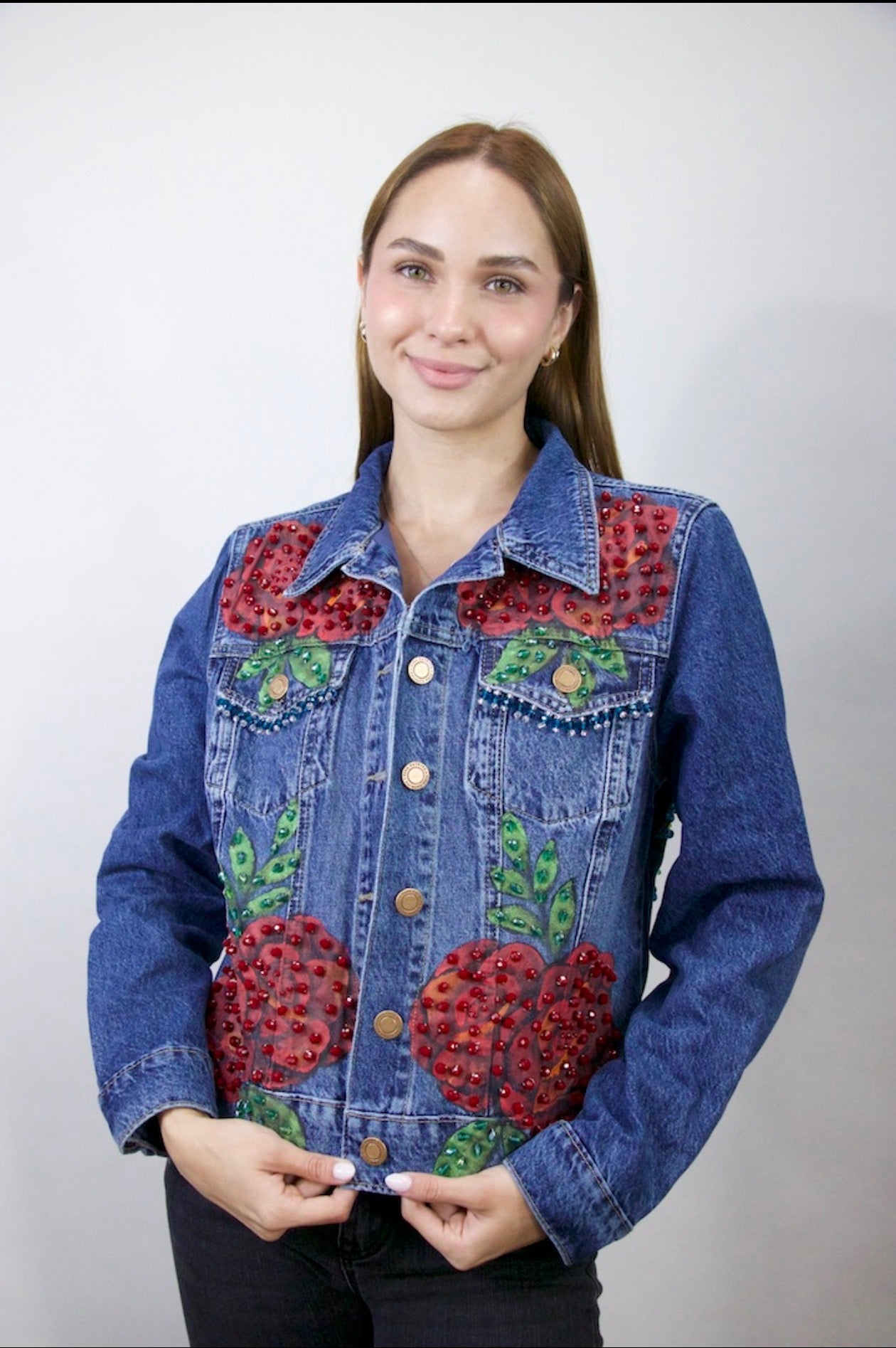 Wild Rose Longhorn Jacket S