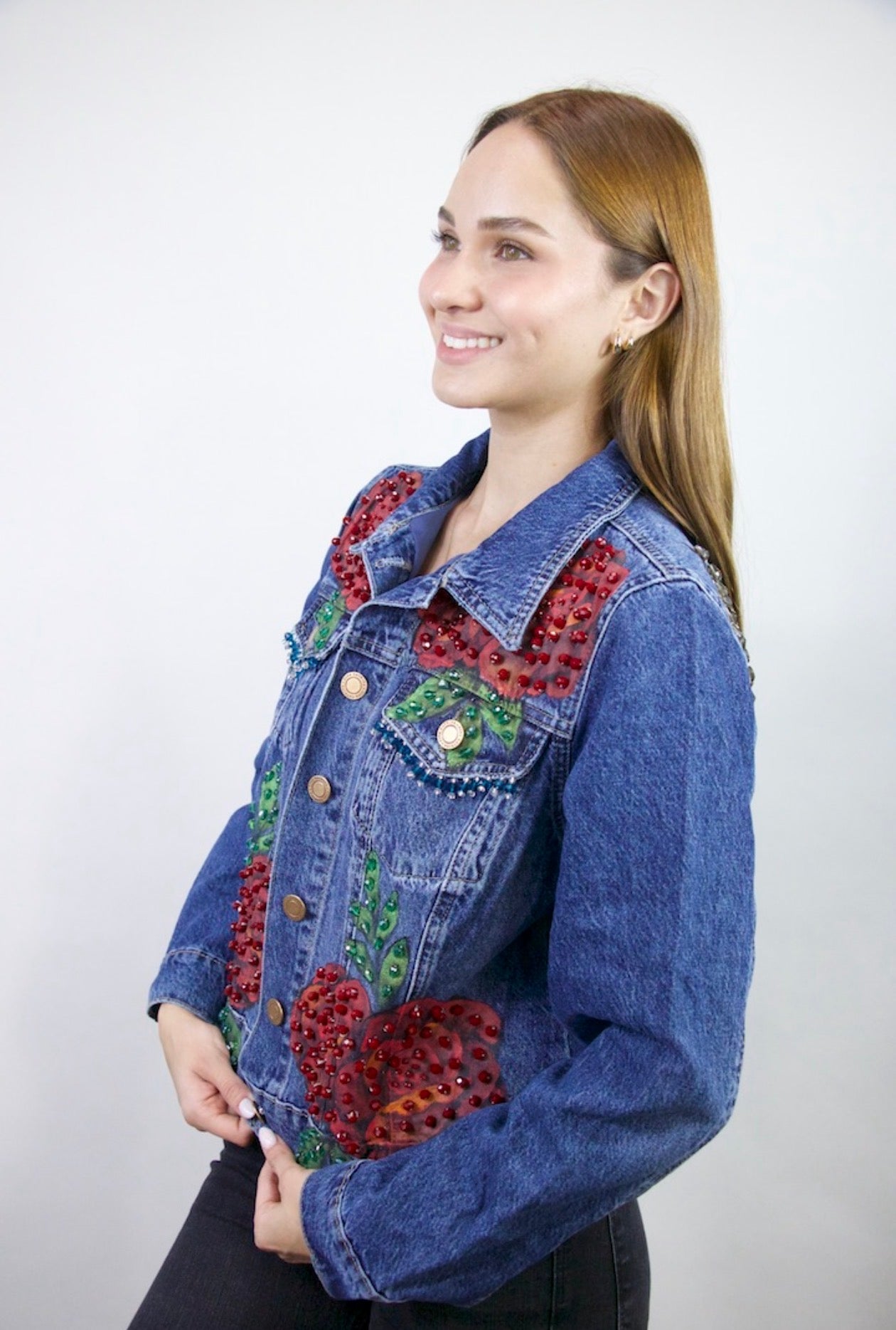 Wild Rose Longhorn Jacket S