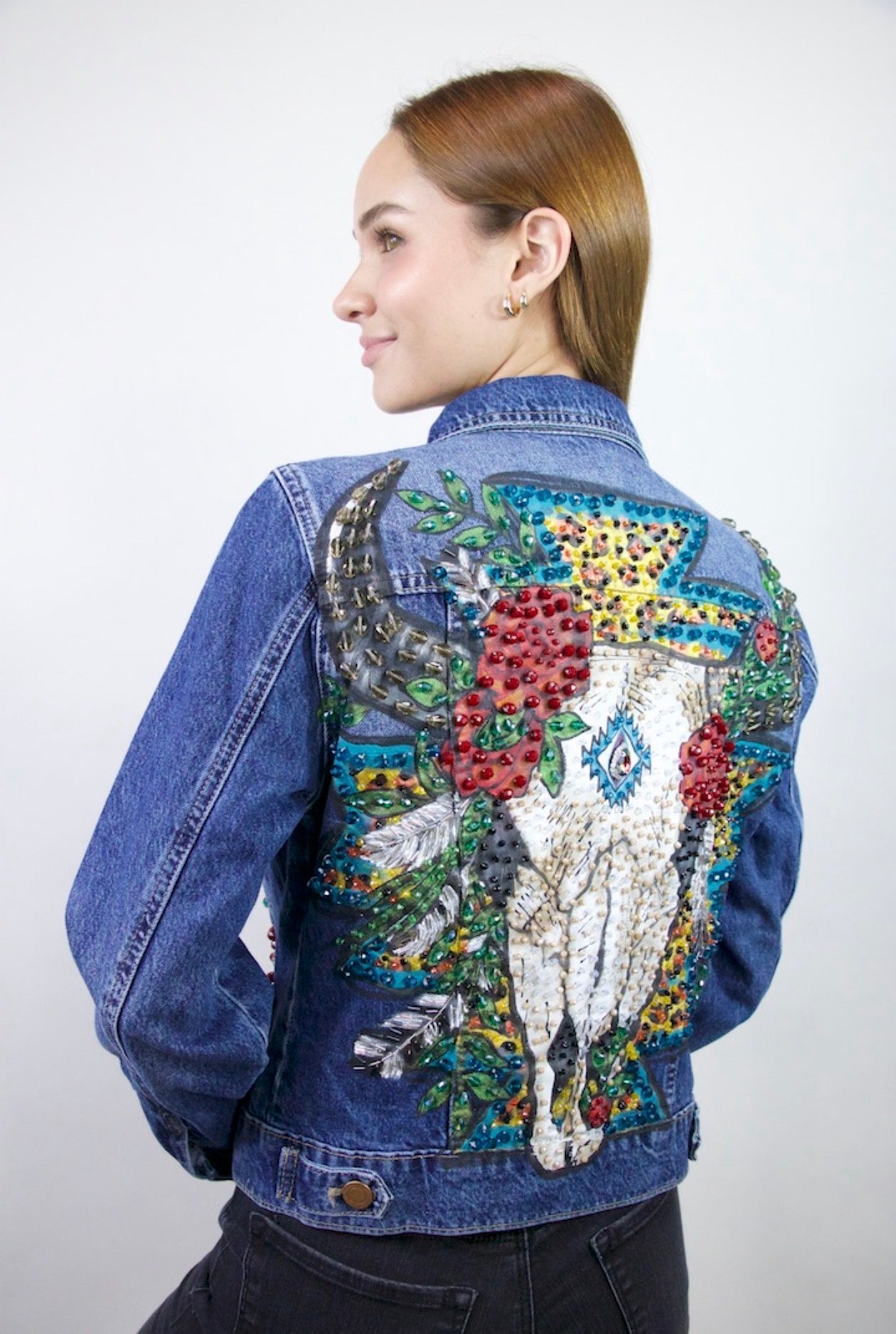 Wild Rose Longhorn Jacket S