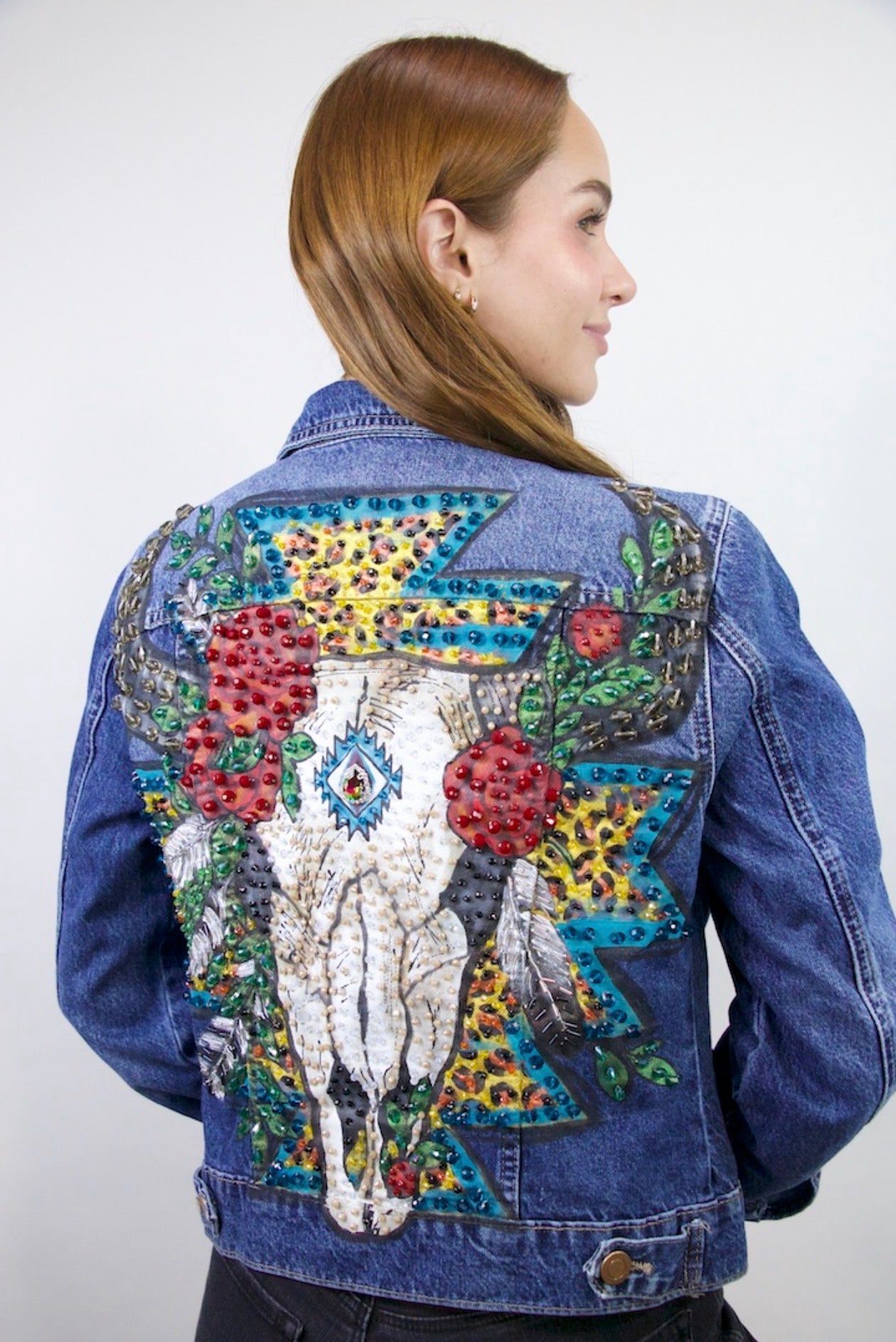 Wild Rose Longhorn Jacket S