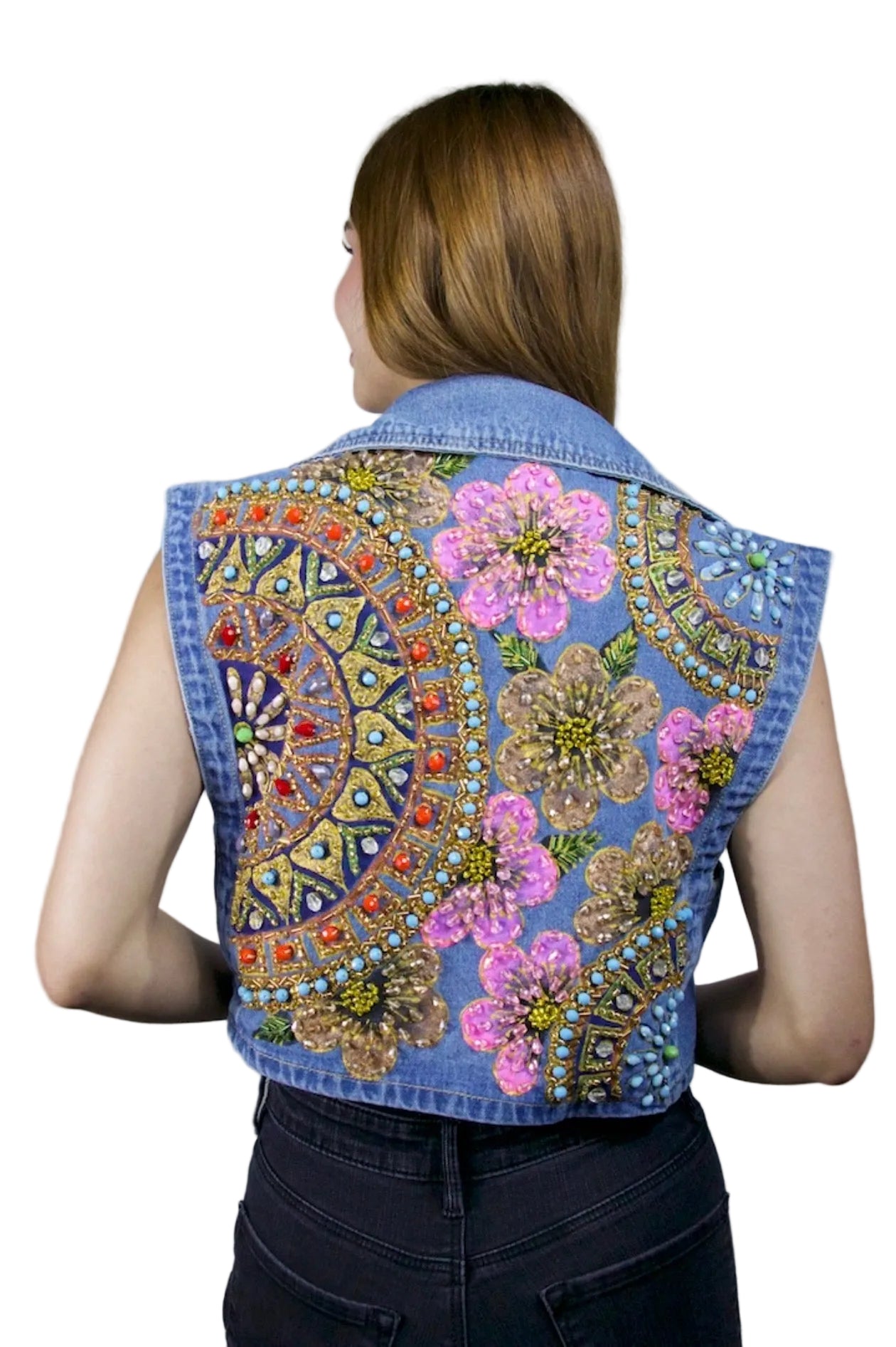 Golden Garden Vest L