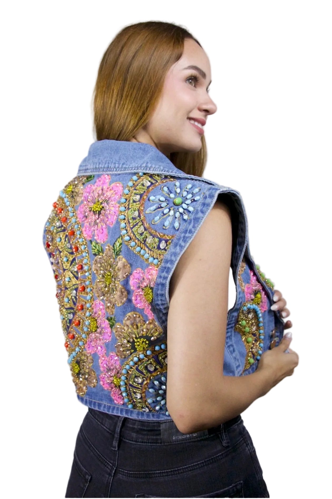 Golden Garden Vest L