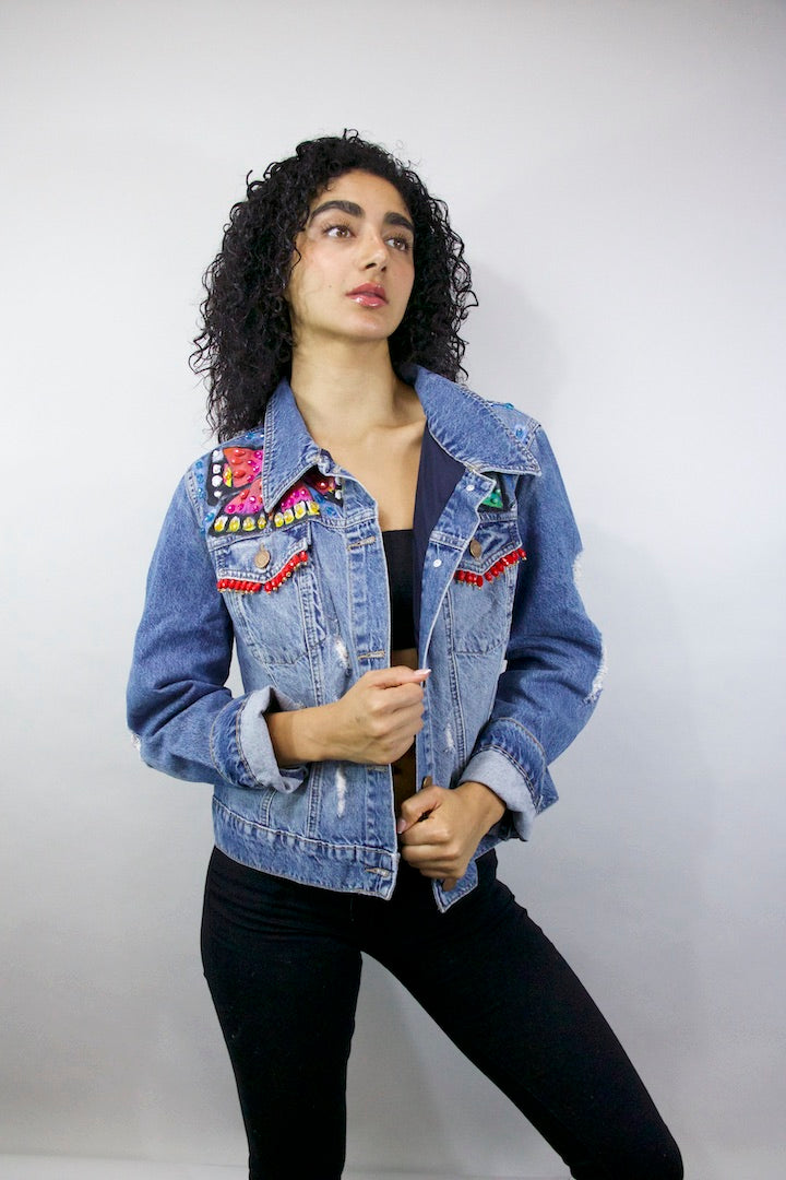 Colorburst Butterfly Jacket XL