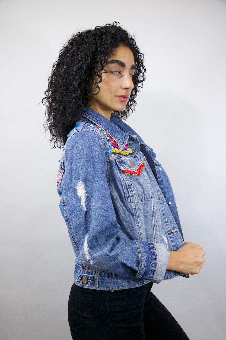 Colorburst Butterfly Jacket XL