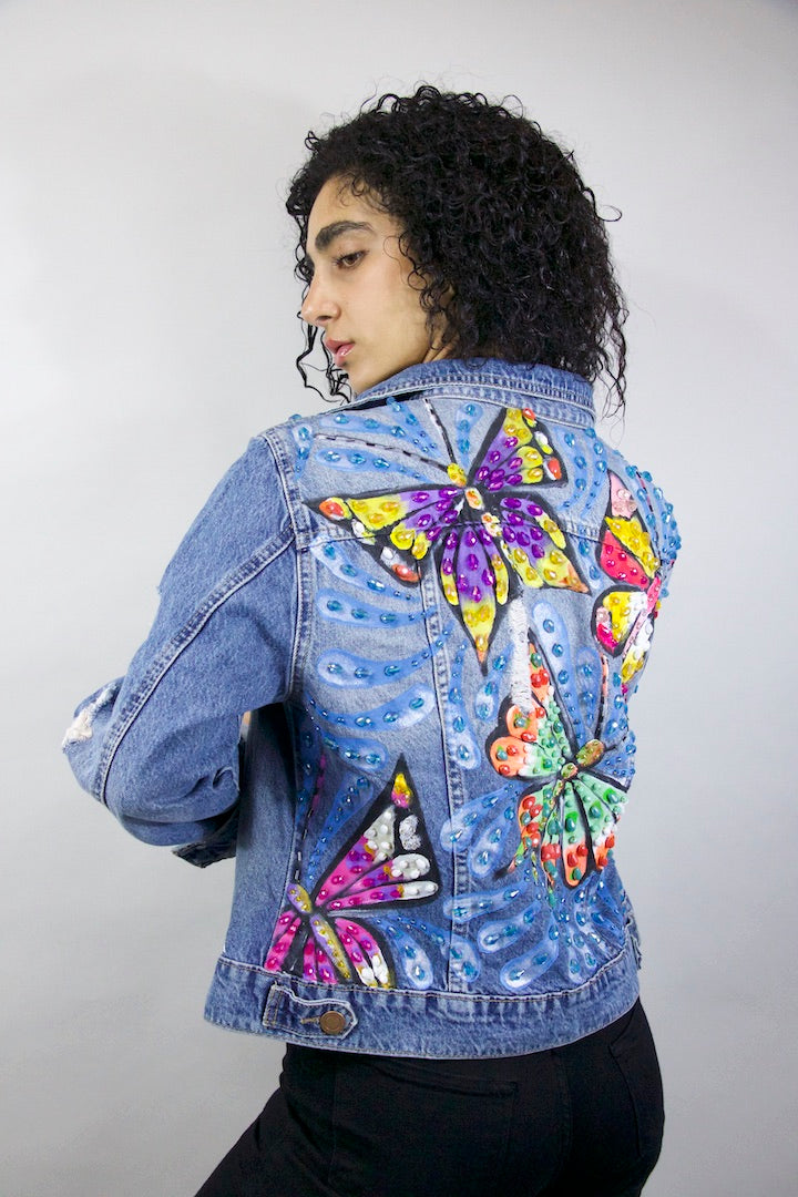 Colorburst Butterfly Jacket XL