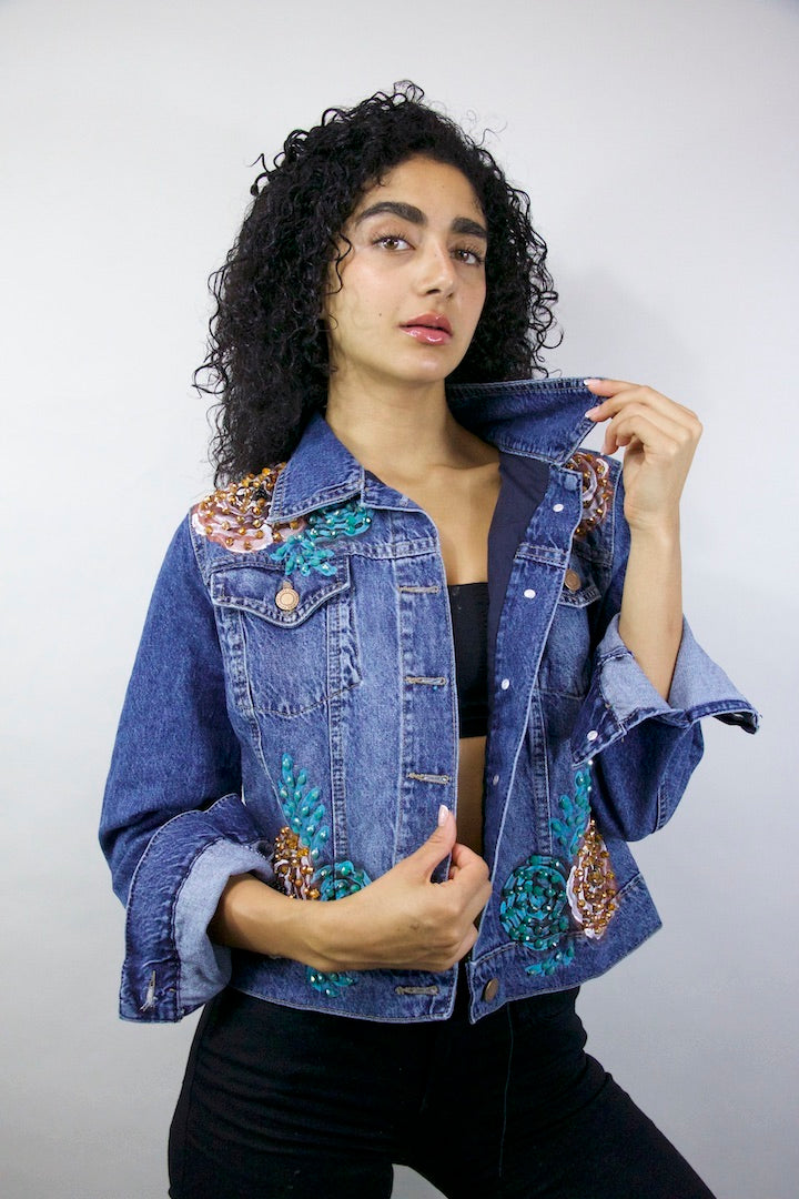 Roses & Horns Jacket SOLD