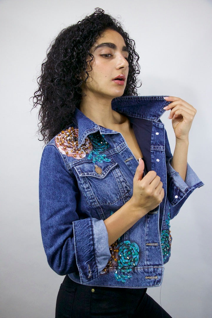 Roses & Horns Jacket SOLD