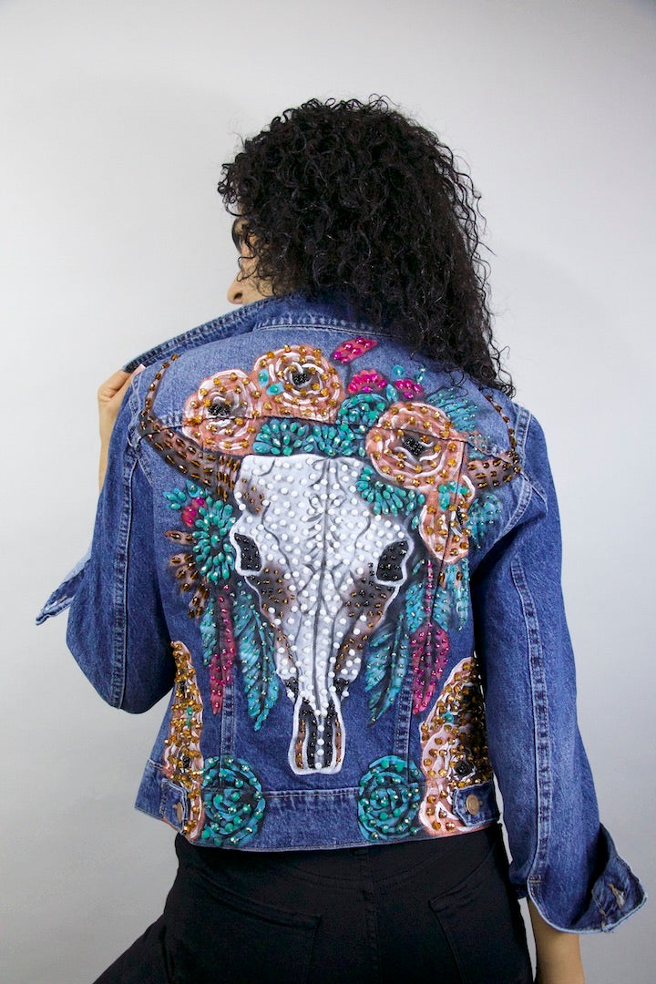 Roses & Horns Jacket SOLD