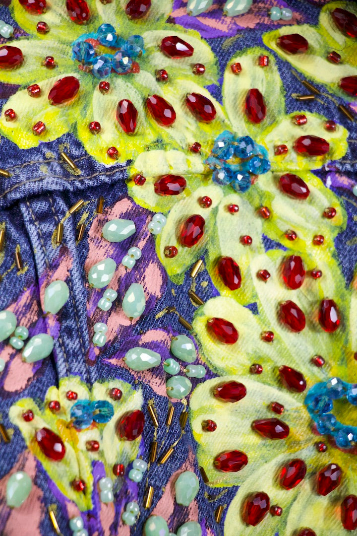 Floral Symphony Jacket XL