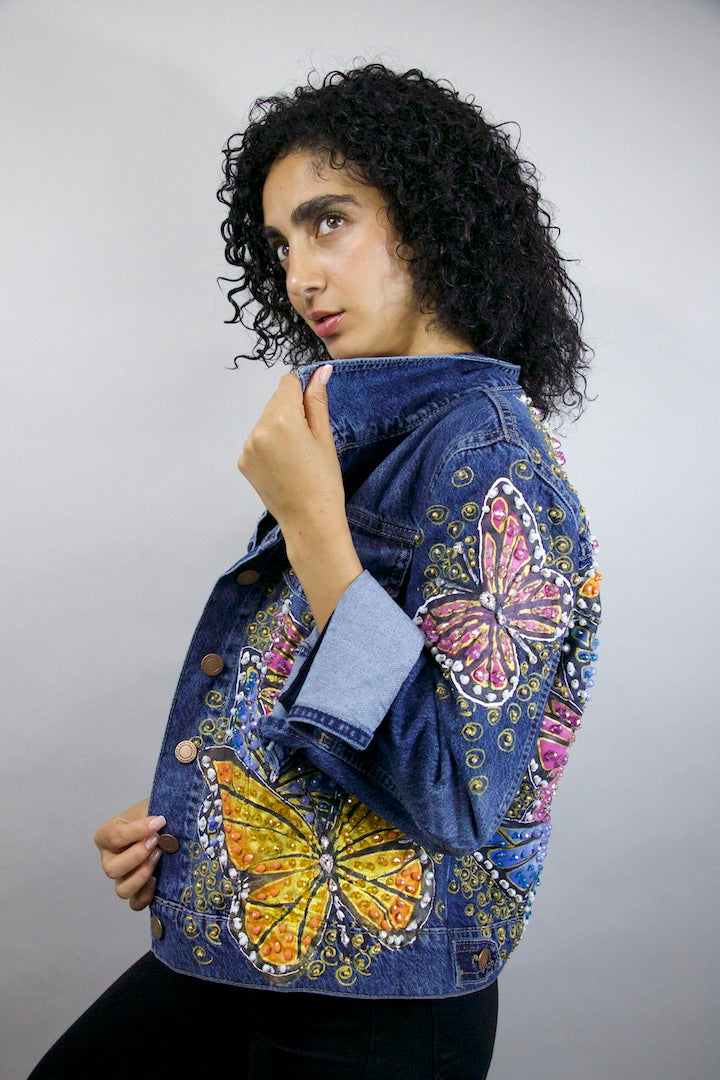 Rainbow Monarch Jacket XXL