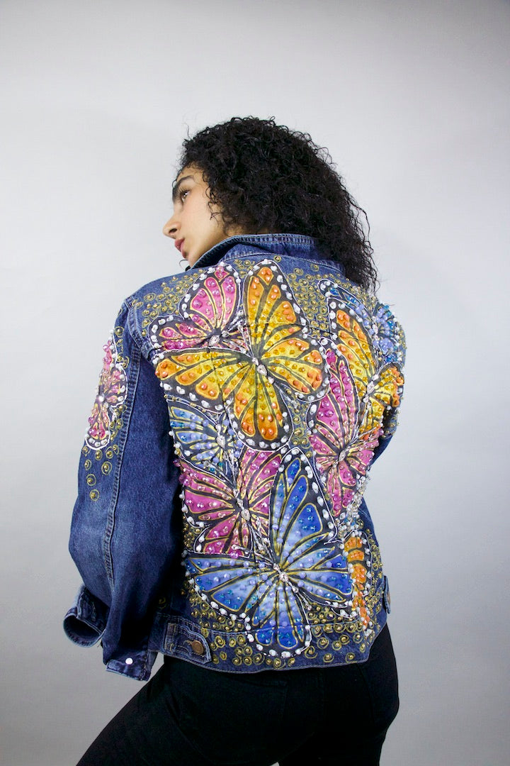 Rainbow Monarch Jacket XXL